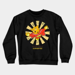 SuperTed Retro Japanese Crewneck Sweatshirt